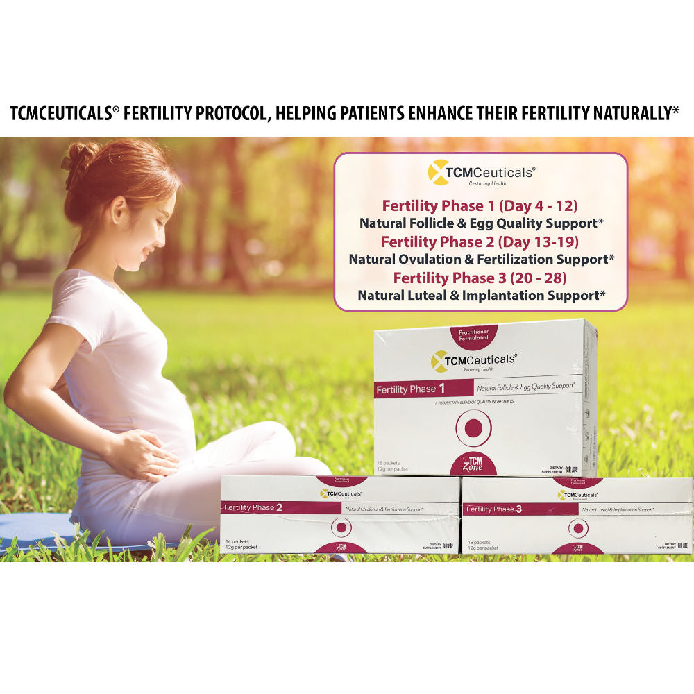 TCMCeuticals® Fertility Phases 1, 2, and 3
