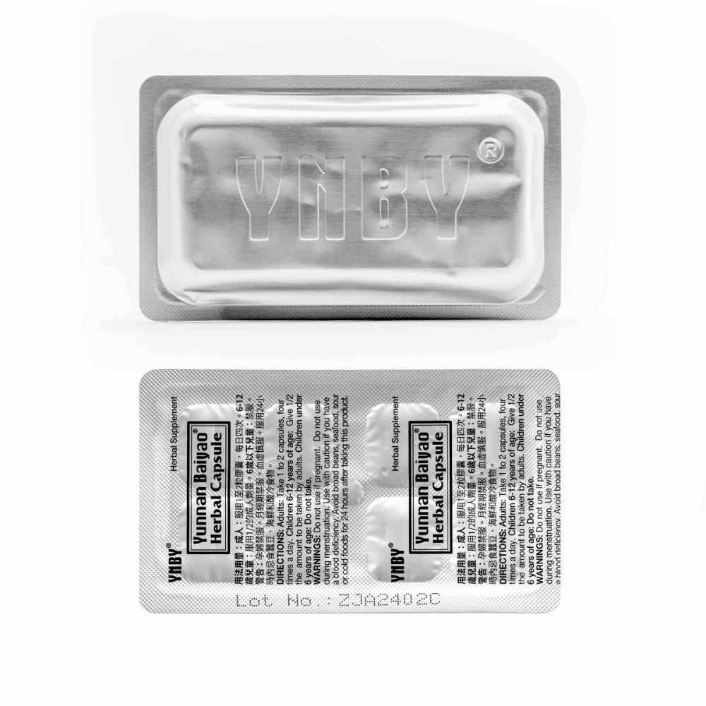 Yunnan Baiyao Capsules (16 capsules)