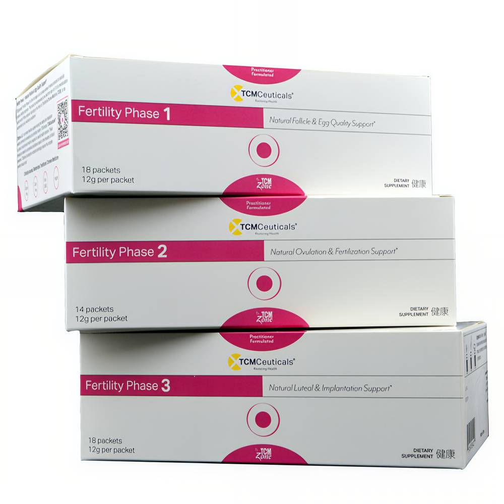TCMCeuticals® Fertility Phases 1, 2, and 3